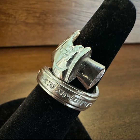 RARE Huckleberry Hound Spoon Ring - Picture 4 of 15